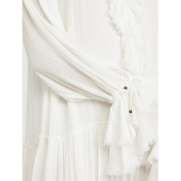 Free People Sweet Darlin Maxi Dress Ivory - Picture 9 of 11